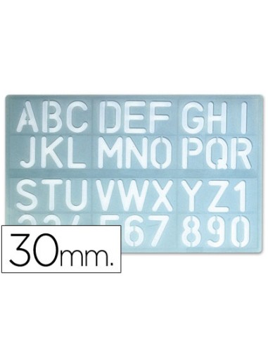 Plantilla liderpapel rotulacion 1600 letras y...