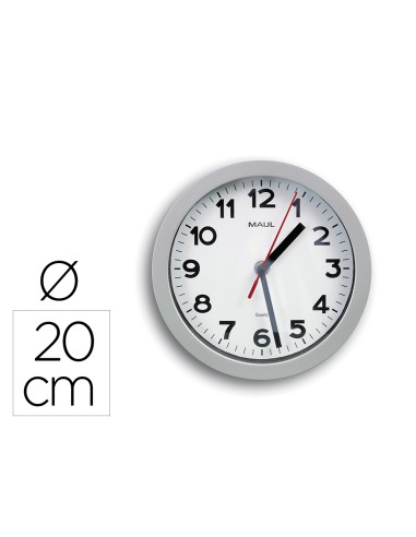 Reloj maul step de pared redondo 20 cm diametro...