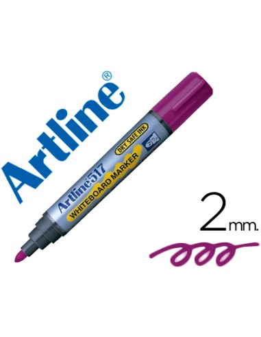 Rotulador artline pizarra ek-517 violeta punta...