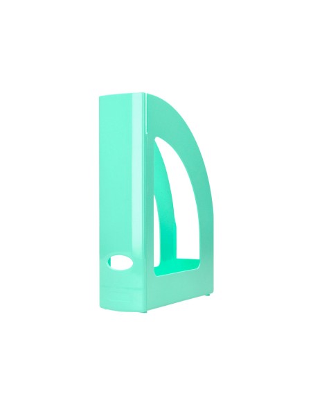 Revistero plastico q-connect color menta 320x250x80 mm