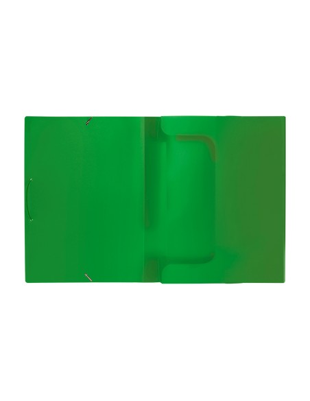 Carpeta liderpapel portadocumentos 36903 polipropileno dina4 verde lomo 50 mm