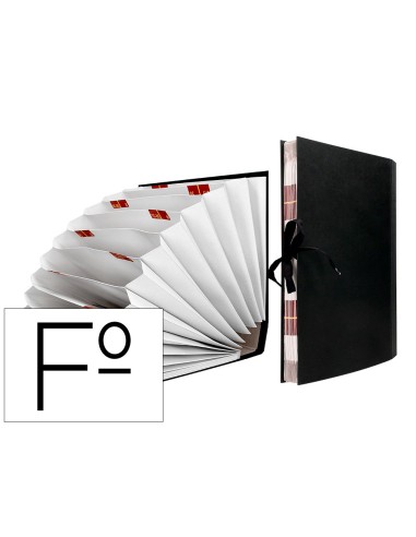 Carpeta fuelle liderpapel folio carton forrado...