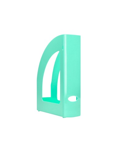 Revistero plastico q-connect color menta...