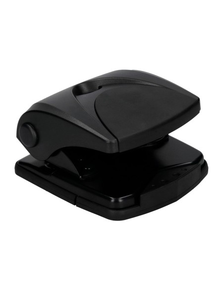 Taladrador q-connect kf01235 negro abertura 2,7 mm capacidad 27 hojas