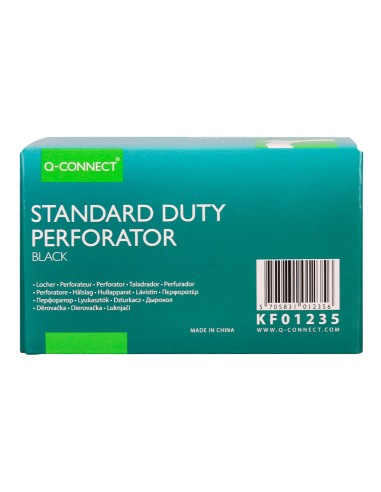 Taladrador q-connect kf01235 negro abertura 2,7...
