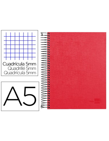 Cuaderno espiral liderpapel a5 micro papercoat...