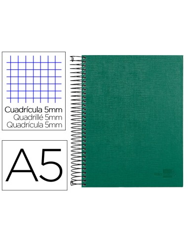 Cuaderno espiral liderpapel a5 micro papercoat...