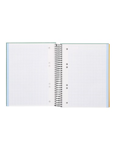 Cuaderno espiral liderpapel a5 micro papercoat...
