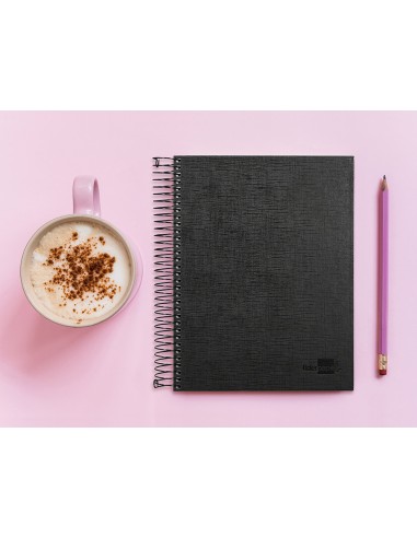 Cuaderno espiral liderpapel a5 micro papercoat...