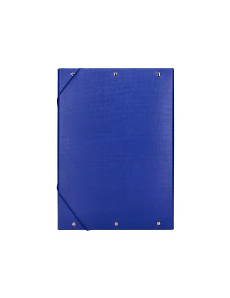 Carpeta proyectos liderpapel folio lomo 50mm carton forradoazul
