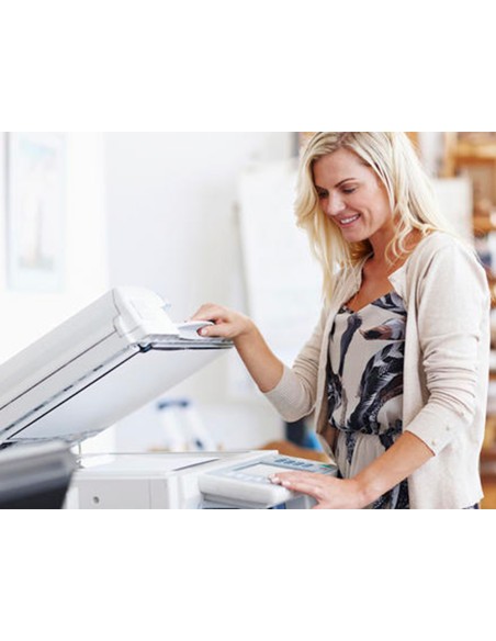 Transparencia q-connect din a4 kf26066 para fotocopiadora tratada dos caras caja de 100 hojas