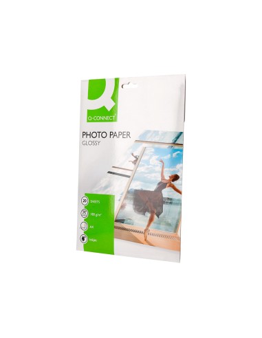 Papel q-connect foto glossy kf01103 din a4...