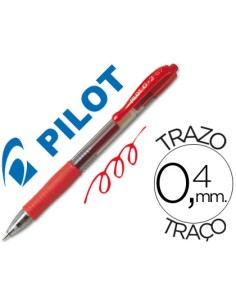 Boligrafo pilot g-2 rojo...