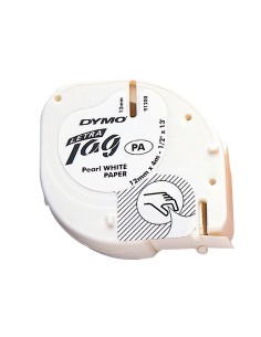 Cinta dymo papel 12mmx4mt... 2