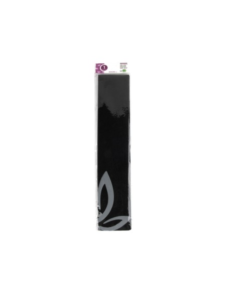 Papel crespon liderpapel 50 cm x 2.5m 34g/m2 negro