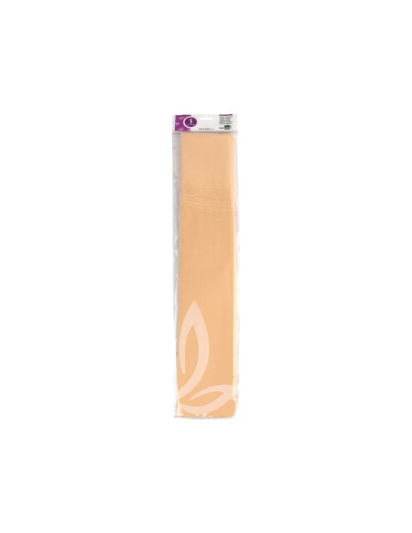 Papel crespon liderpapel 50 cm x 2.5m 34g/m2 salmon
