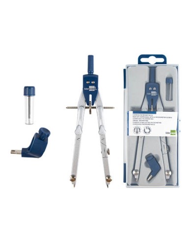 Compas liderpapel micrometrico con bigotera...