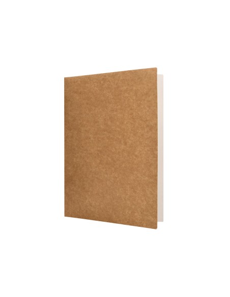 Subcarpeta liderpapel folio kraft interior blanco 240g/m2