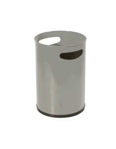 Papelera metalica con asas... 2