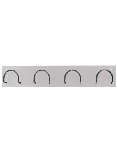 Perchero metalico 611 pared 4 colgadores color...