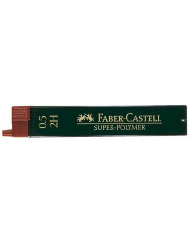 Minas faber grafito 9065 0,5 mm 2h estuche de...