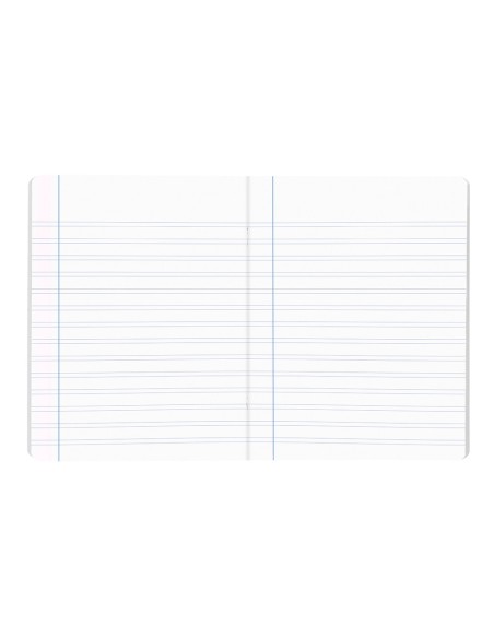 Libreta liderpapel smart a5 16 hojas 60gr cuadro pauta 4ª 3,5 mm con margen