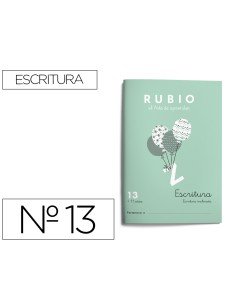 Cuaderno rubio caligrafia...