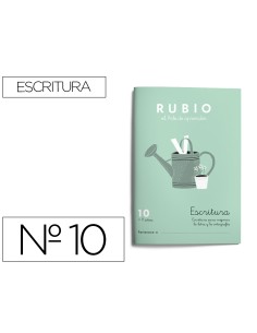 Cuaderno rubio caligrafia...