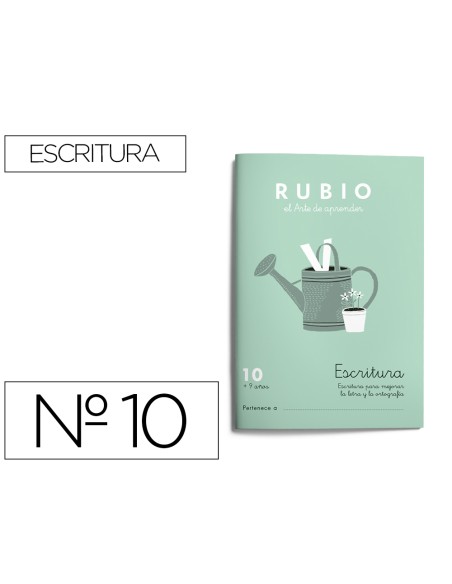 Cuaderno rubio caligrafia nº 10