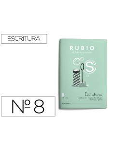 Cuaderno rubio caligrafia nº 8