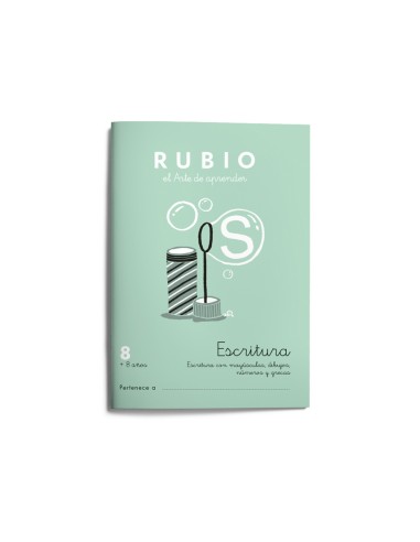Cuaderno rubio caligrafia nº 8