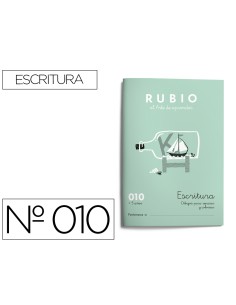Cuaderno rubio caligrafia...