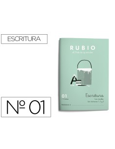 Cuaderno rubio caligrafia...