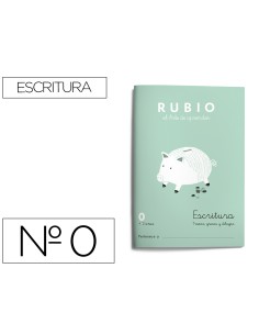 Cuaderno rubio caligrafia nº 0