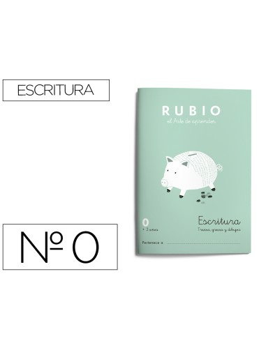 Cuaderno rubio caligrafia nº 0