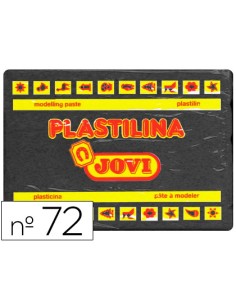 Plastilina jovi 72 negro...