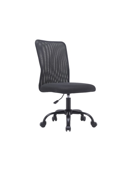 Silla q-connect oficina parma malla sin reposabrazos alt max 990 anc 480 prof 590 color negro