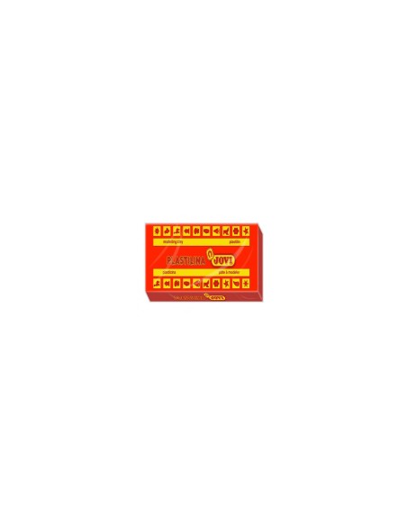 Plastilina jovi 72 rojo unidad tamaño grande