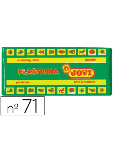 Plastilina jovi 71 verde claro unidad tamaño...