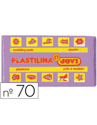 Plastilina jovi 70 lila unidad tamaño pequeño