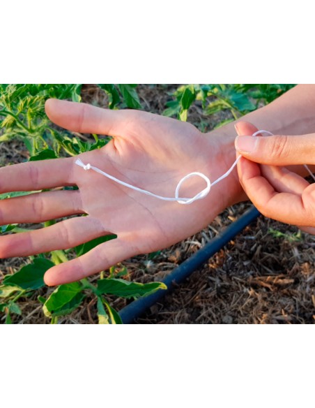 Cuerda rafia liderpapel color blanco rollo de 600 m