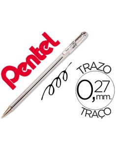 Boligrafo pentel bk-77 a negro