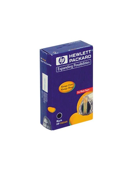 Ink-jet hp quietjet/plus think jet/plus negro plain inkjet