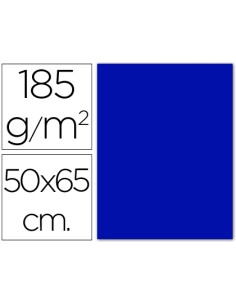 Cartulina guarro azul...