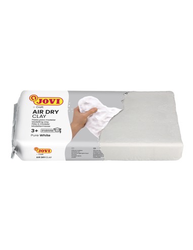 Pasta para modelar jovi 500 g color blanco