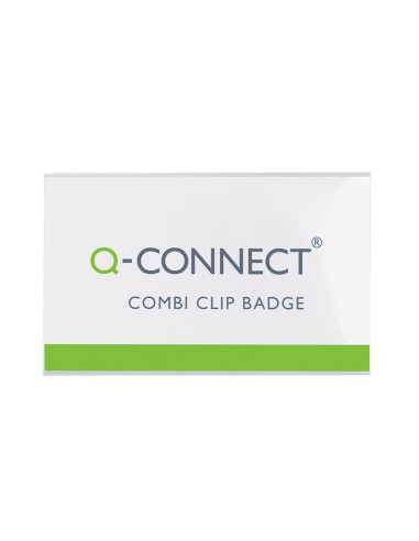 Identificador con pinza e imperdible q-connect...