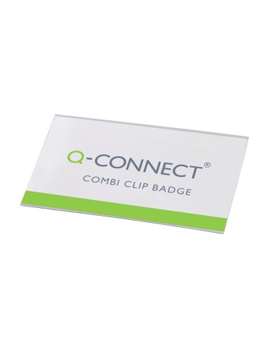 Identificador con pinza e imperdible q-connect...