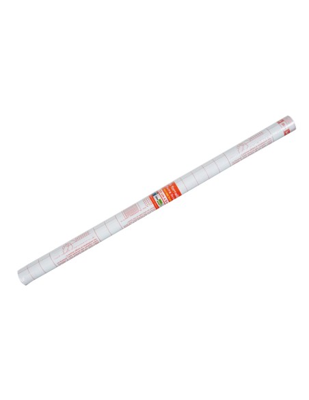 Rollo plastico adhesivo liderpapel 0.50x3 m 50 mc forralibros removible
