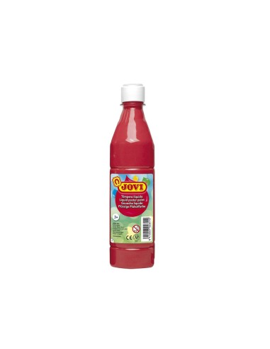 Tempera liquida jovi escolar 500 ml bermellon