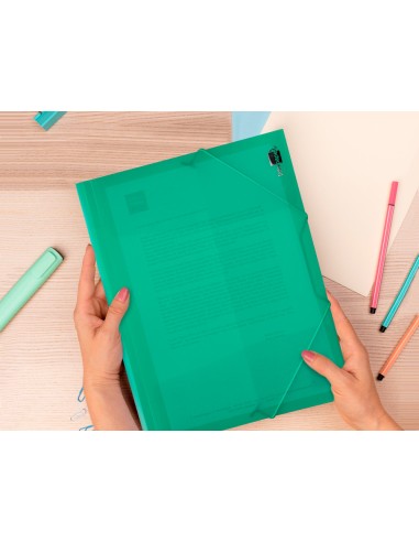 Carpeta liderpapel gomas solapas 34963...